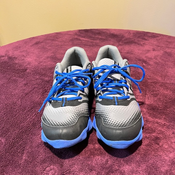 Men’s Reebok ATV19 Trail Running Shoes – Size 8.5 Blue Grey Black Sneakers - Picture 1 of 6